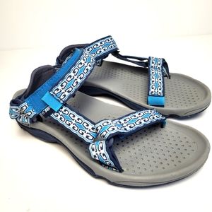 TEVA BLUE HURRICANE 3 SANDALS WOMENS 7